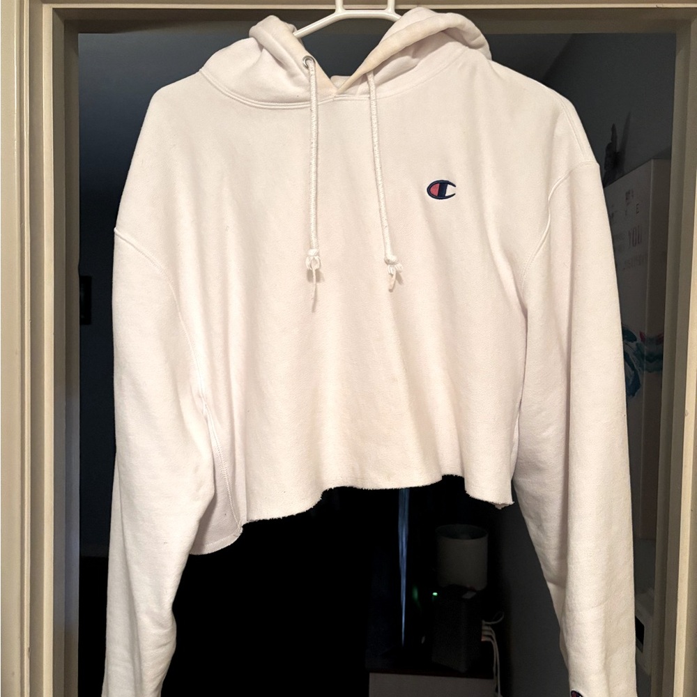 Cropped champion hoody